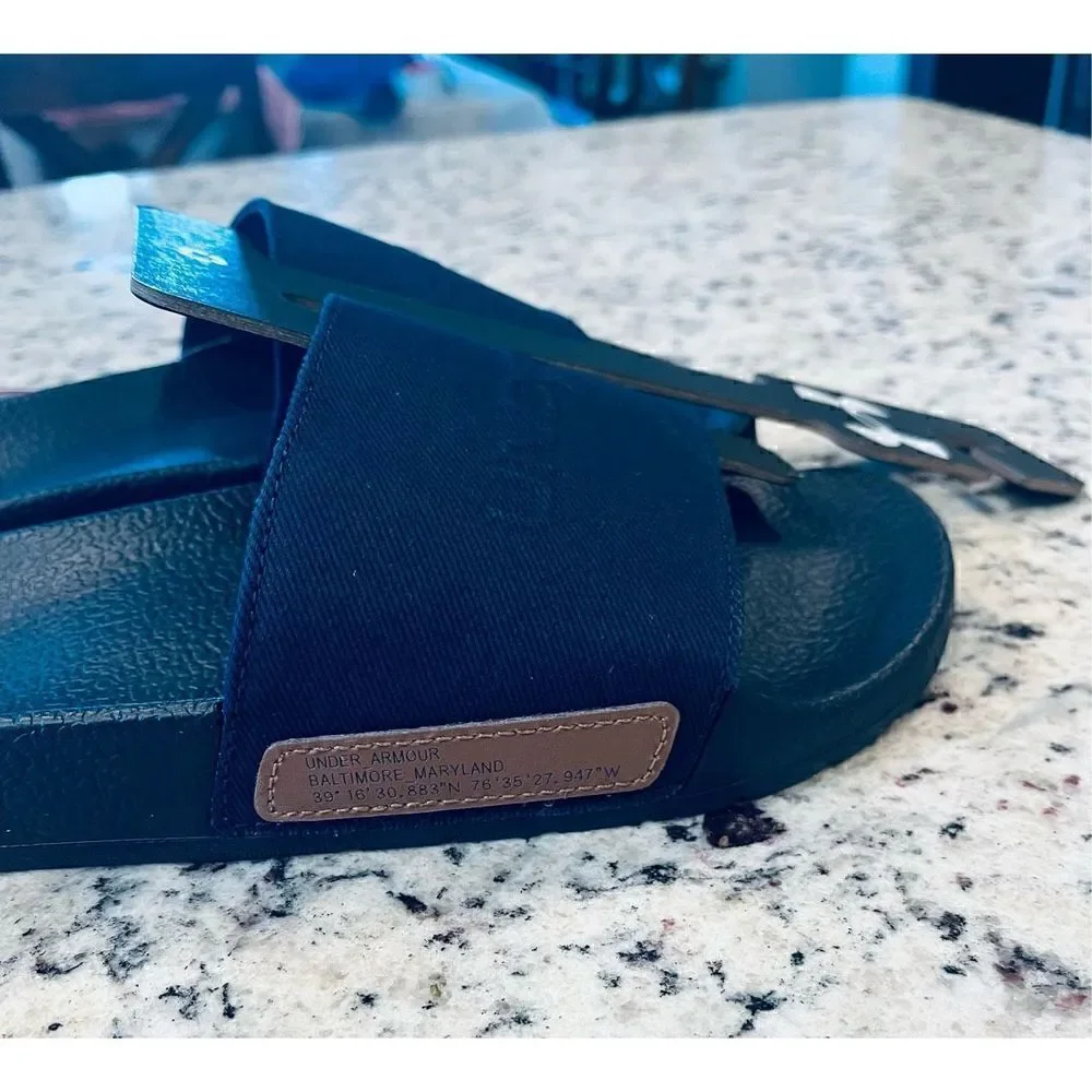 Under Armour Core Remix Canvas Slide Sandal